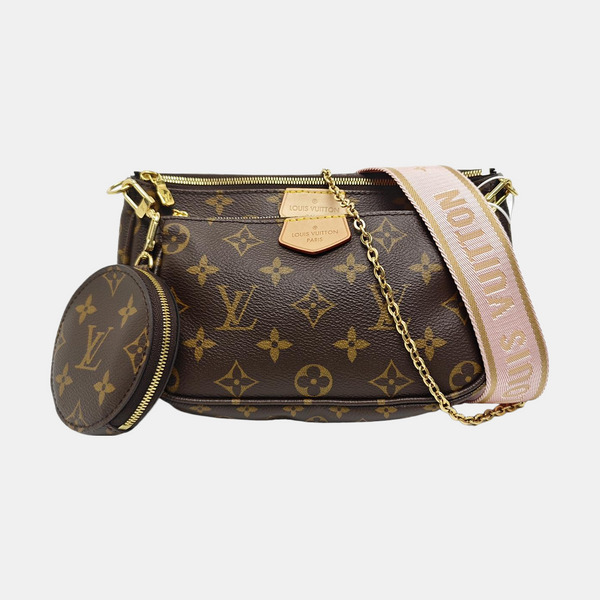 MULTI Monogram Coated Canvas Brown