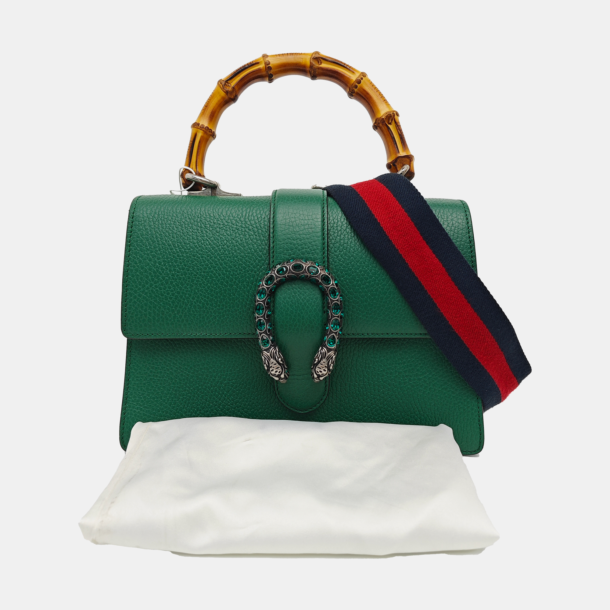 Dionysus Medium Calfskin Green