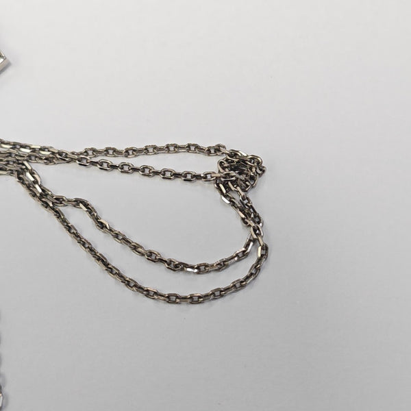 Eileen Metal Silver Necklace