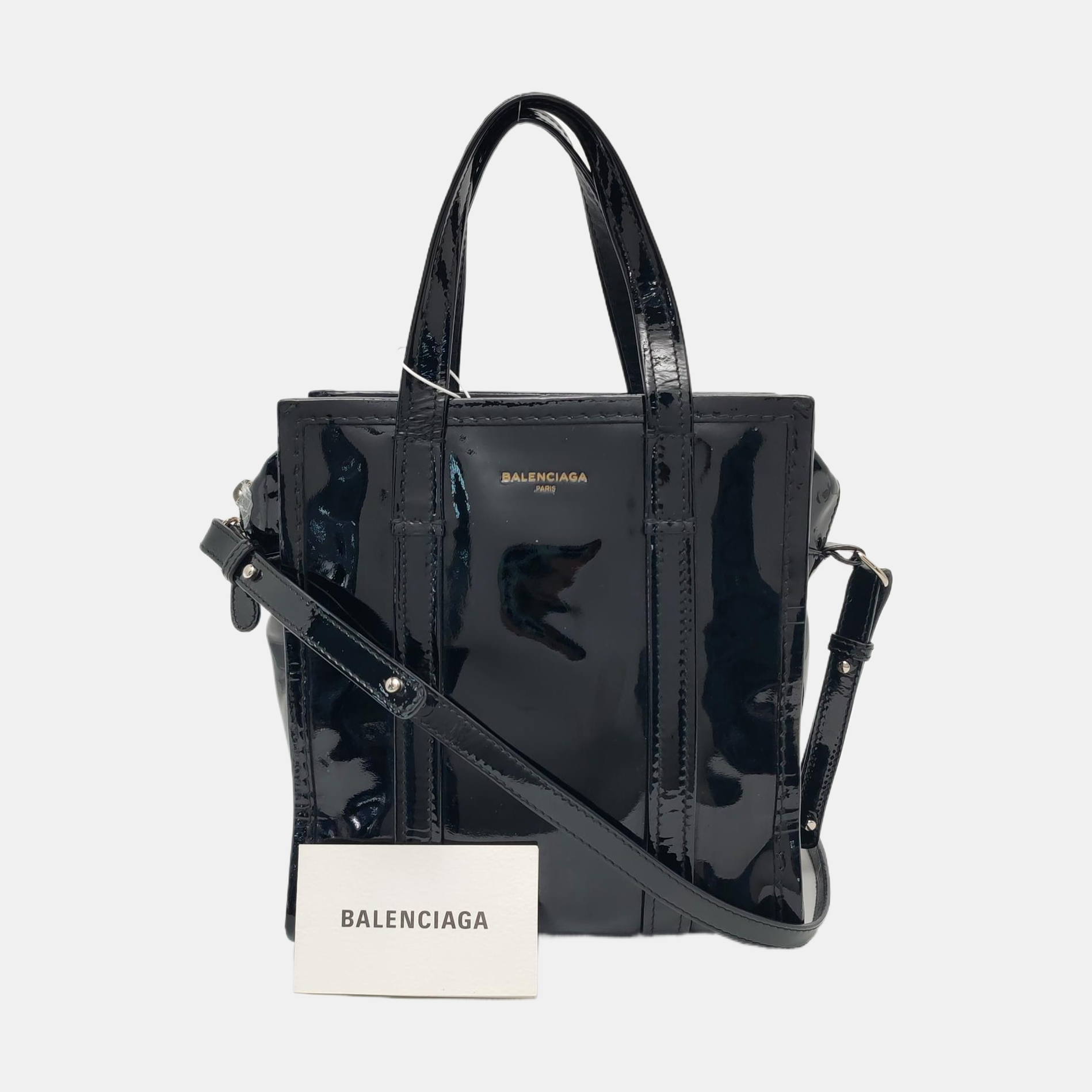 Bazar Patent Leather Black