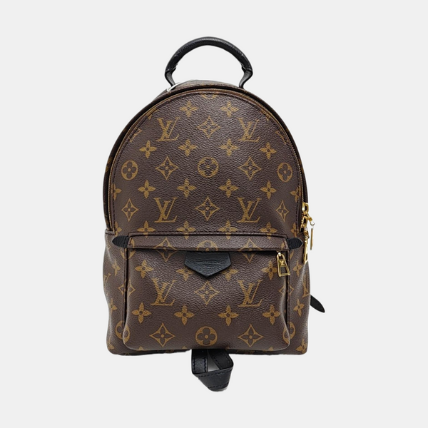 PALM SPRINGS PM Monogram Coated Canvas Brown