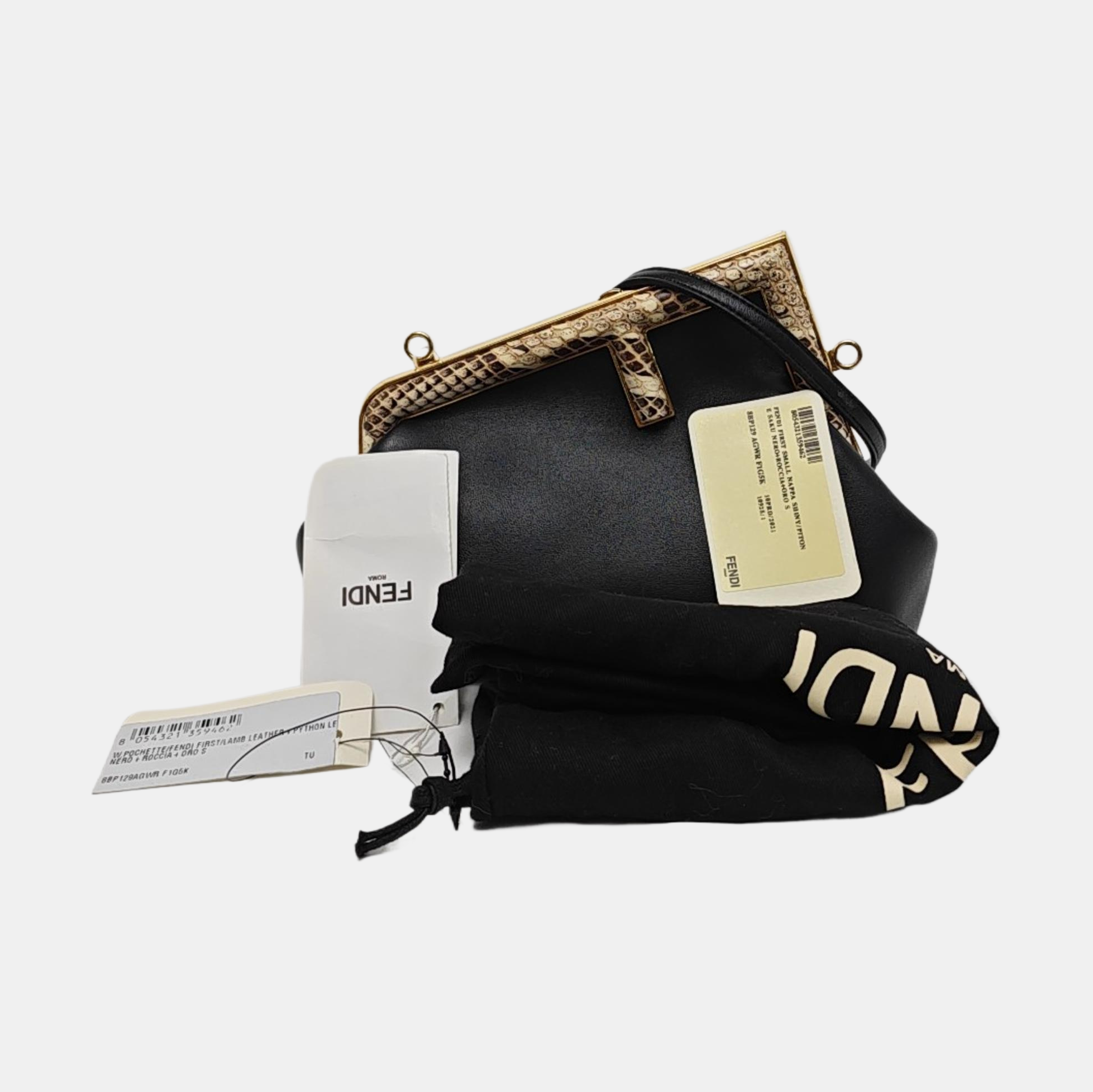 First Small Lambskin Black