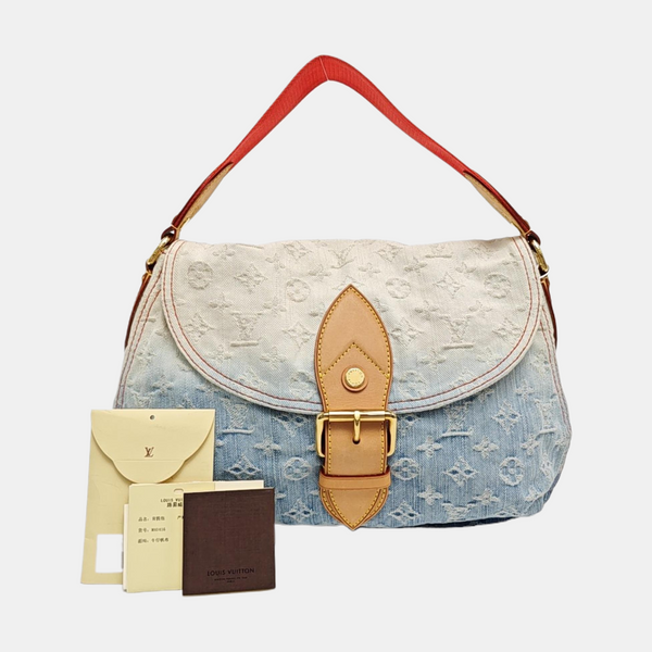 SUNRISE Monogram Denim Blue