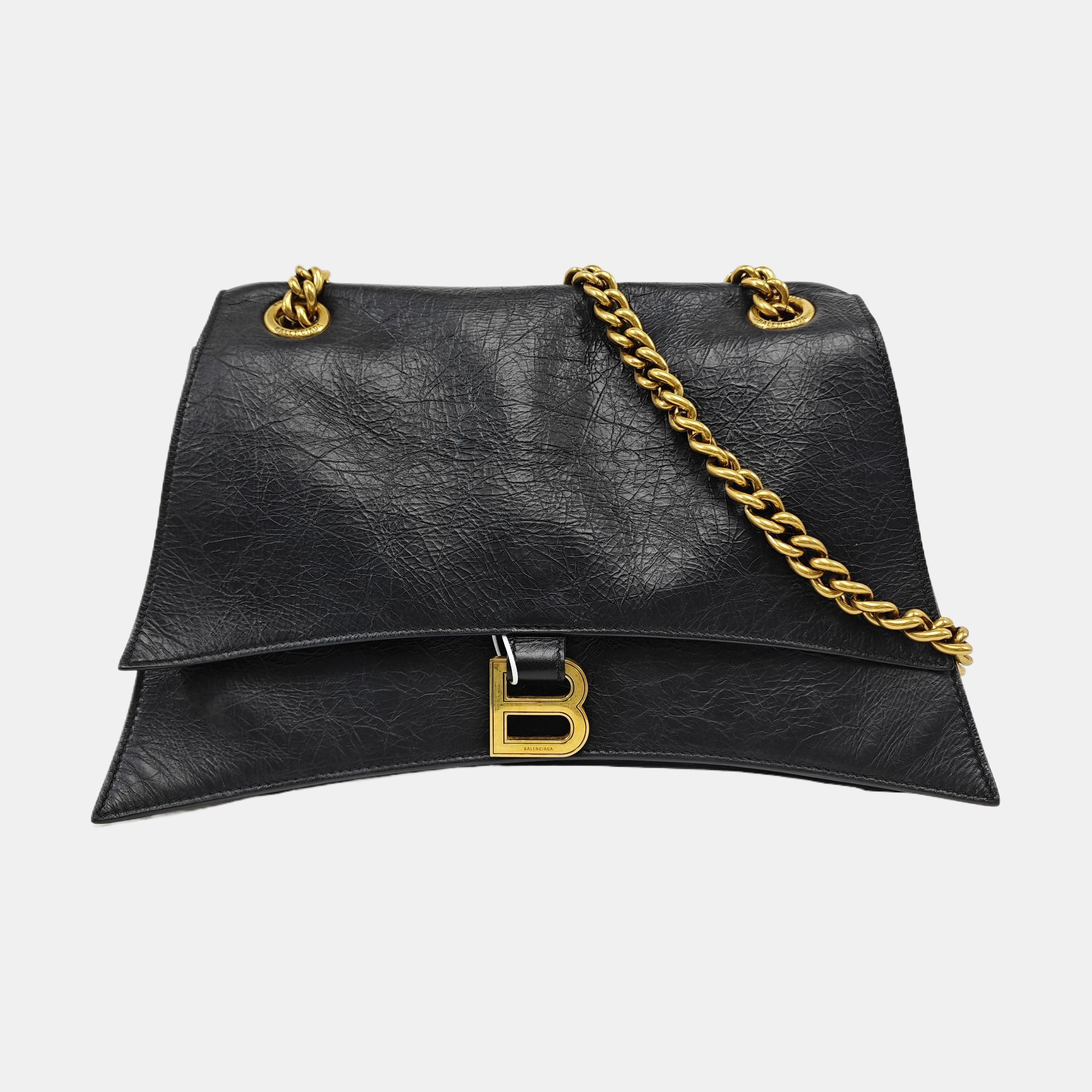 Crush Medium Calfskin Black