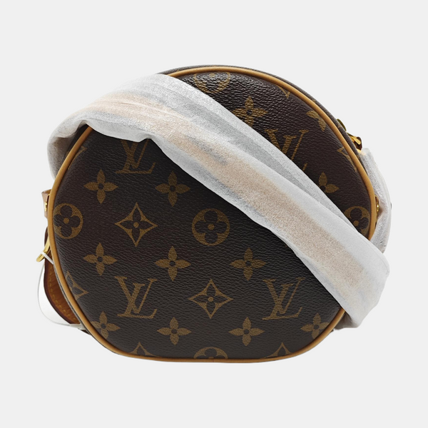 BOITE CHAPEAU PM Monogram Coated Canvas Brown