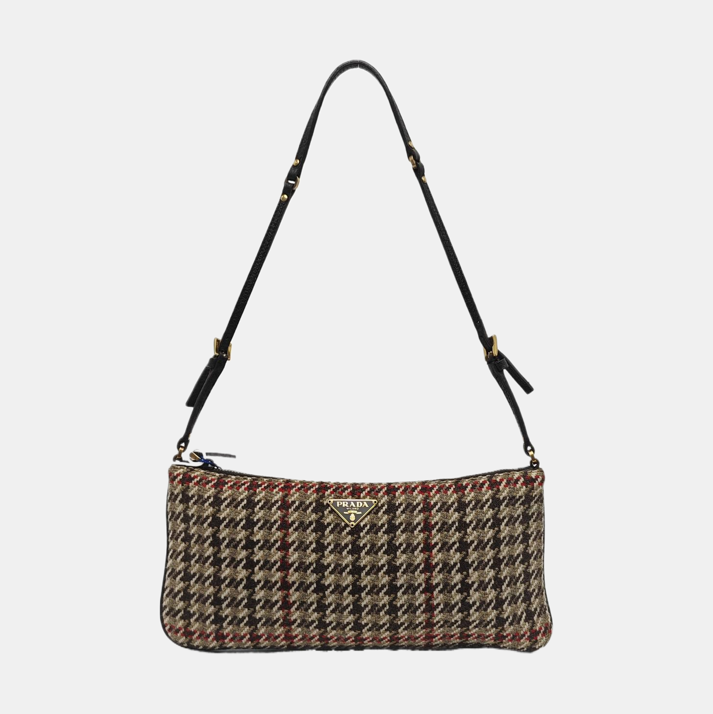 Fabric Top Handle Bag Multicolor