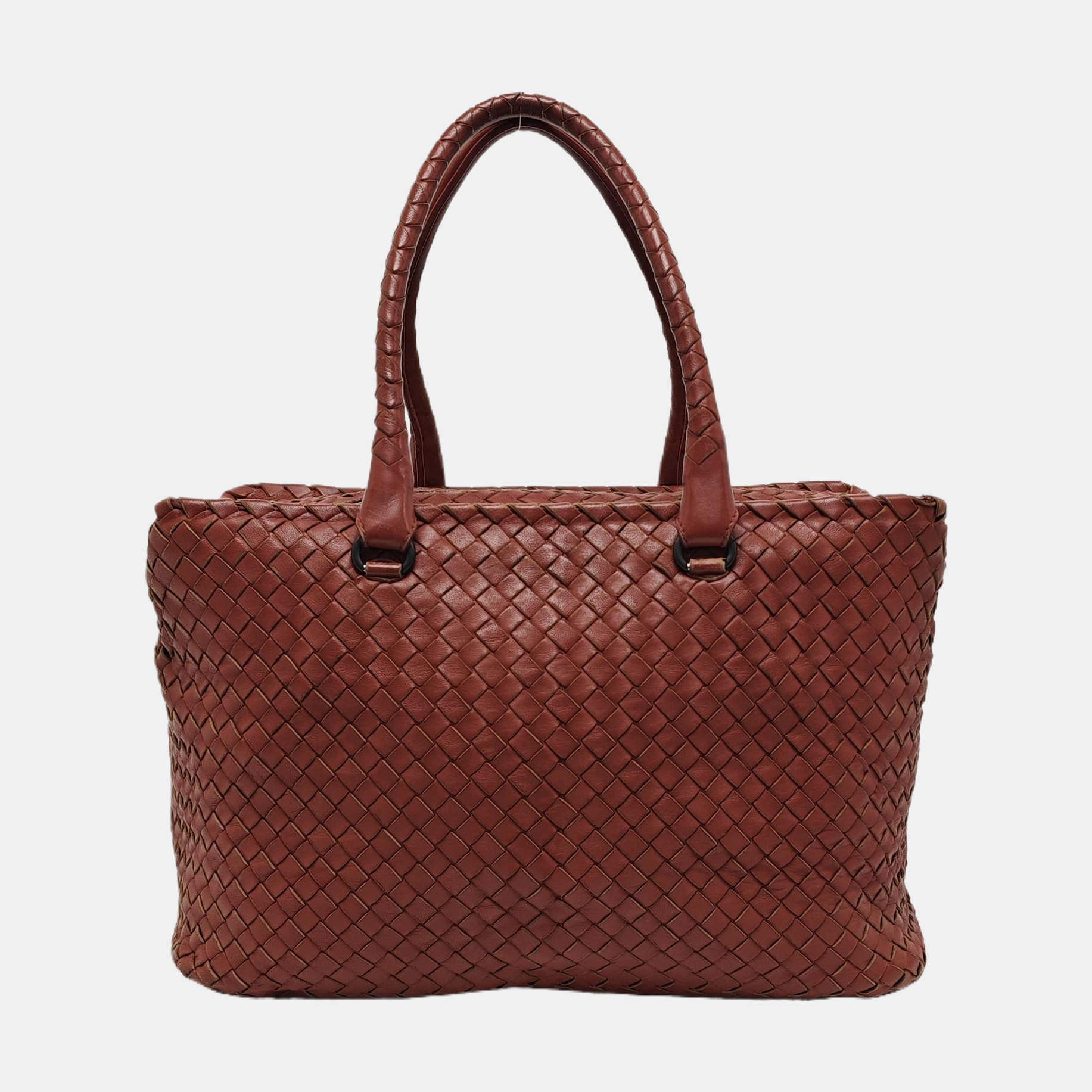 Lambskin Top Handle Bag Beige