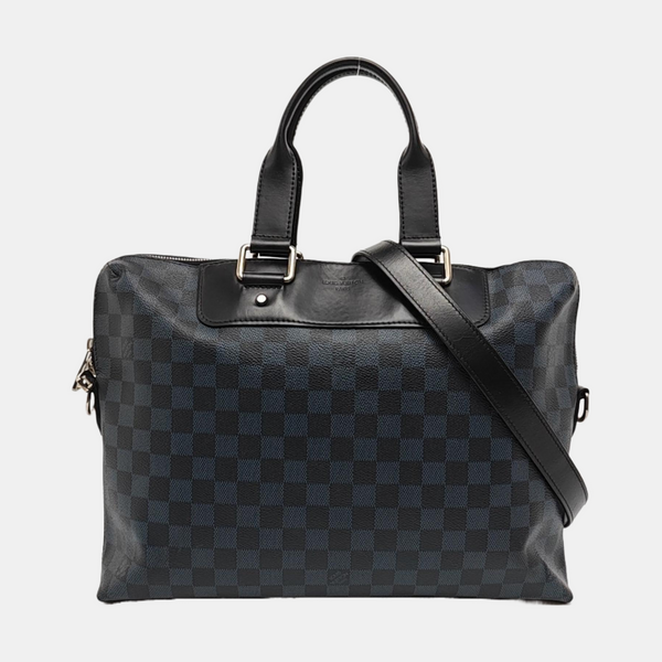 PORTE-DOCUMENTS Damier Coated Canvas Blue