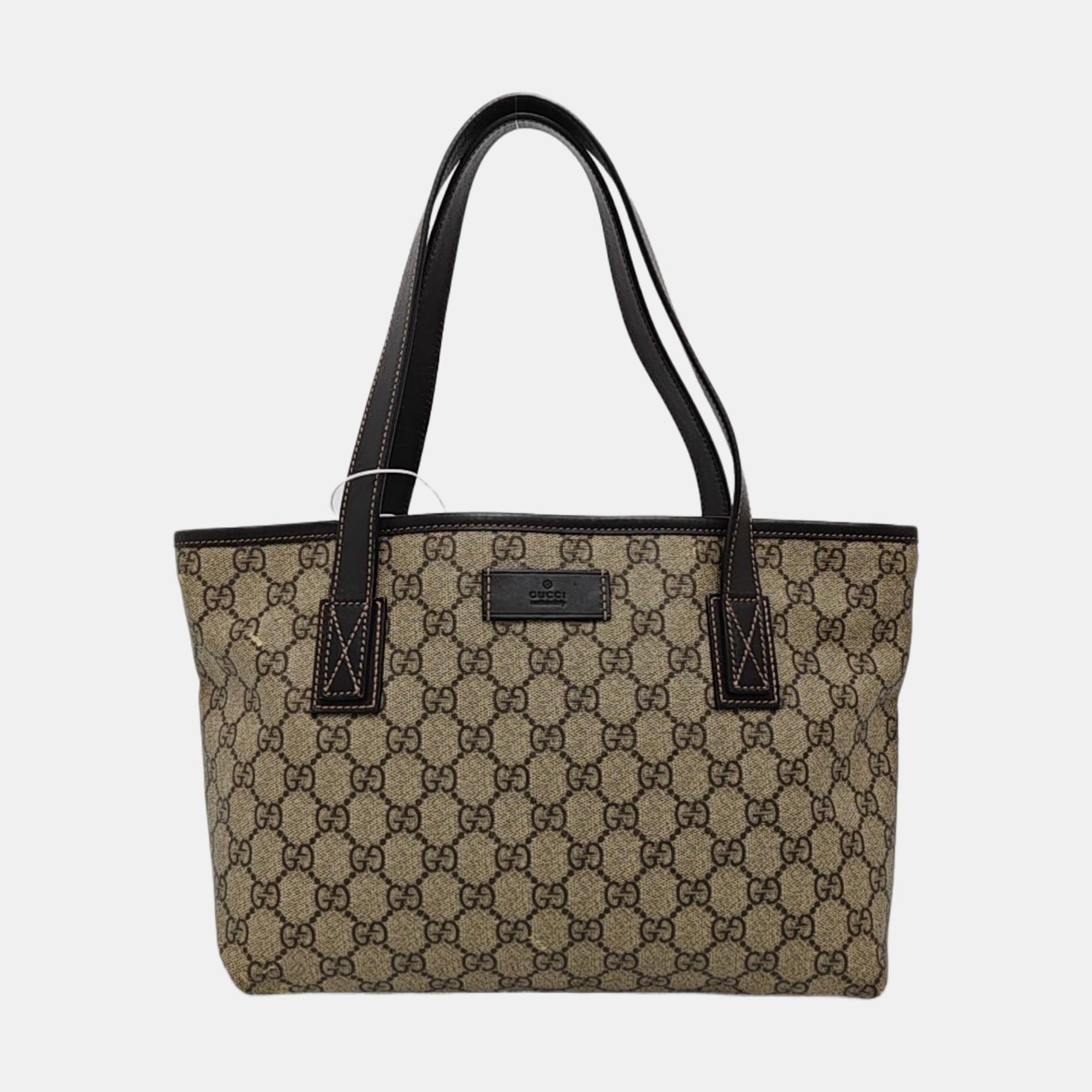 Monogram Coated Canvas Brown