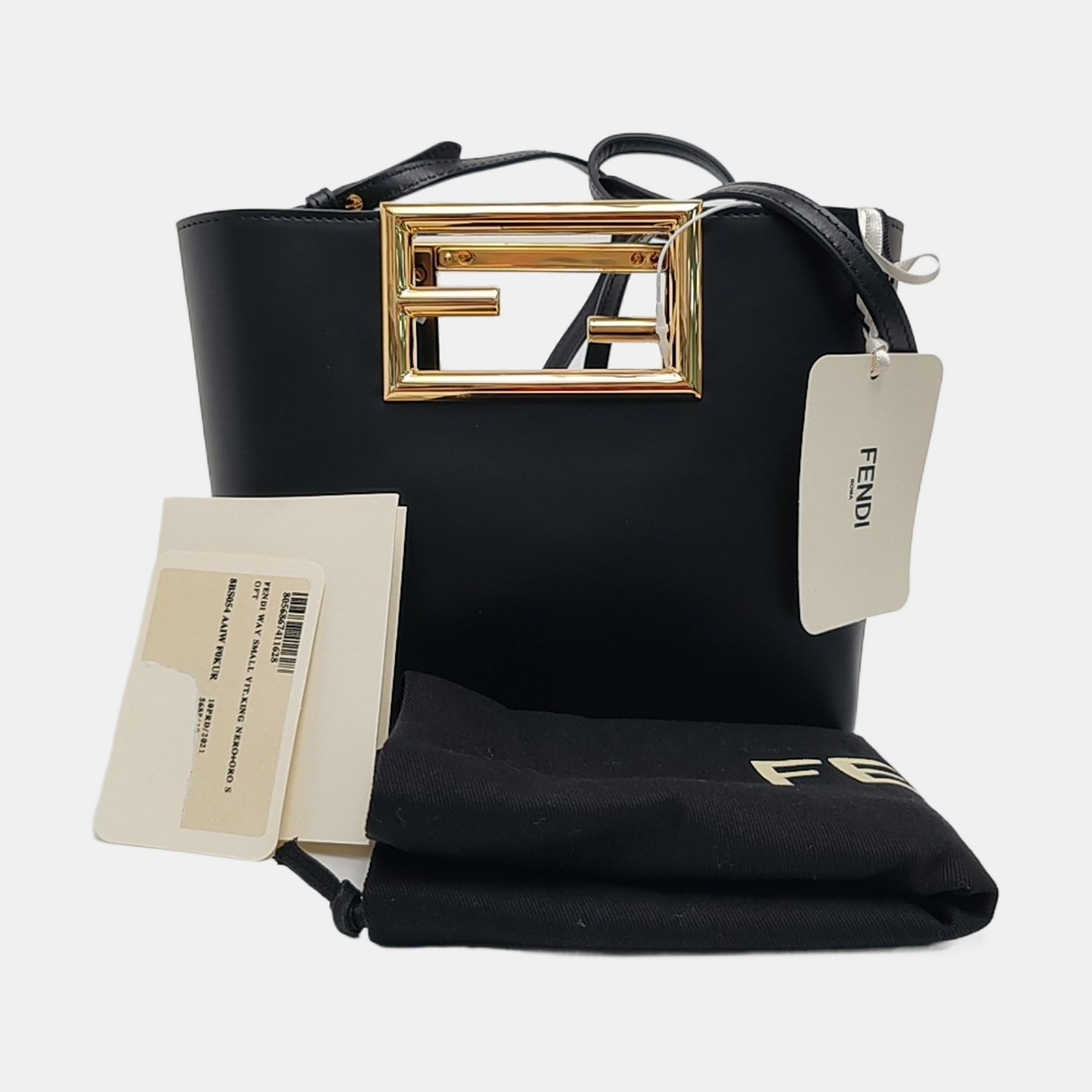 Way Small Calfskin Black