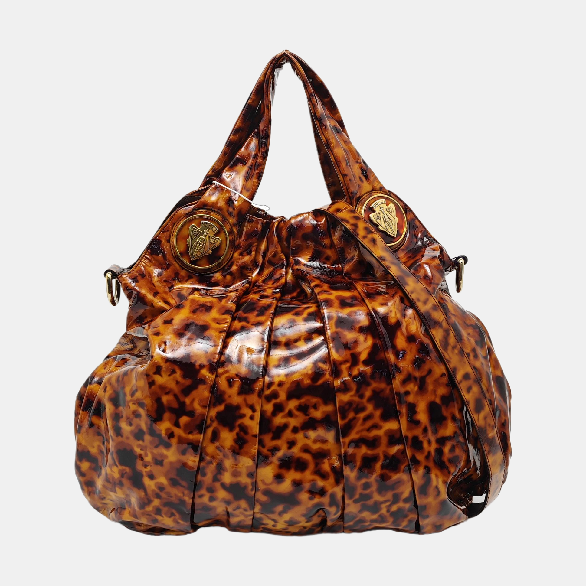 Calfskin Shoulder Bag Brown