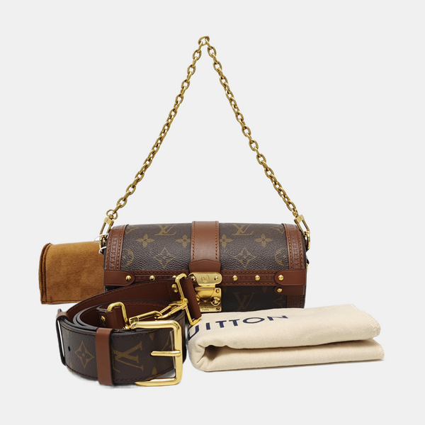PAPILLON 19 Monogram Coated Canvas Brown