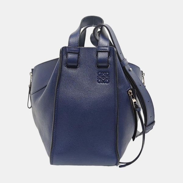 Hammock Small Calfskin Blue