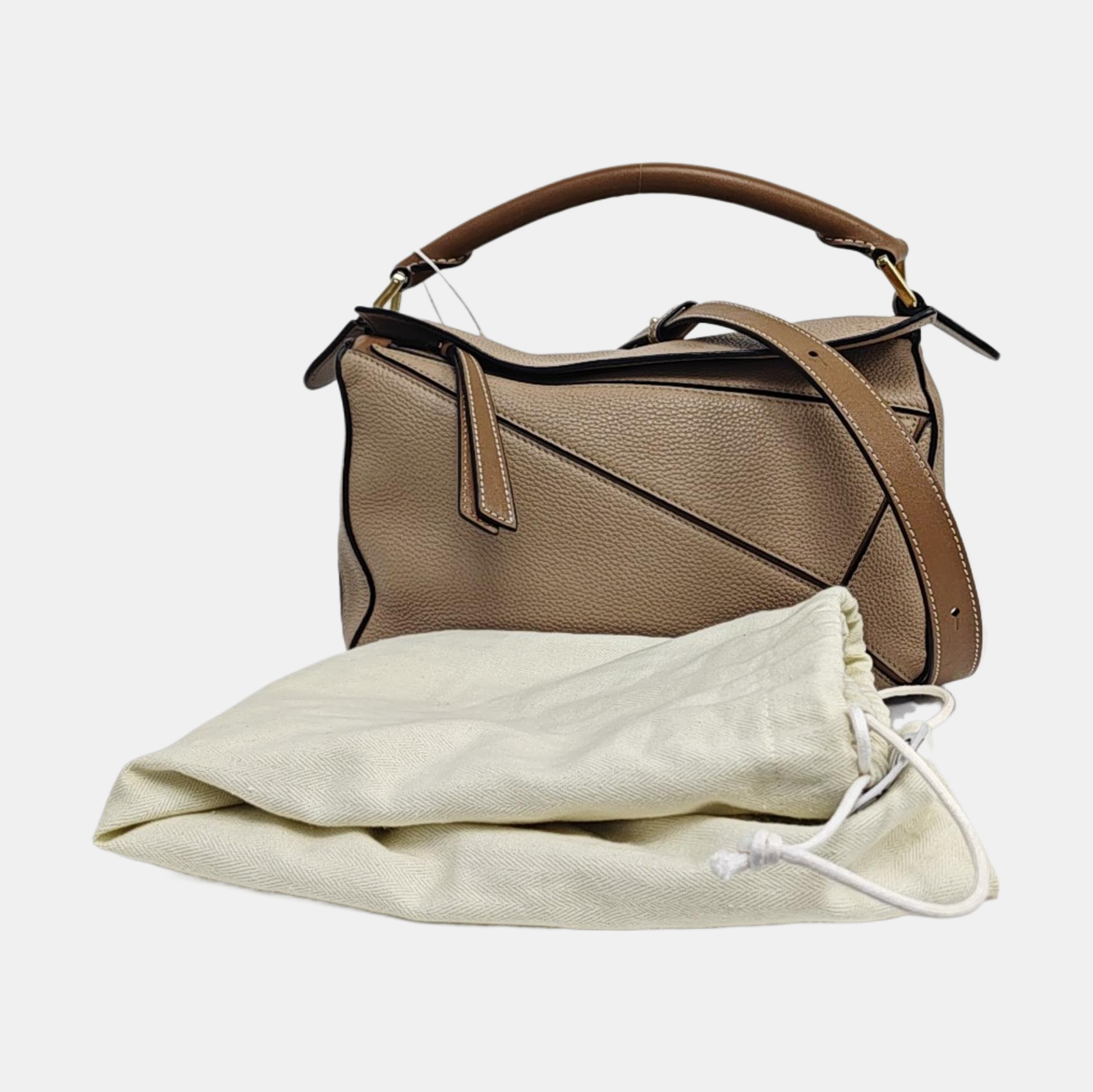 Puzzle Small Calfskin Gray