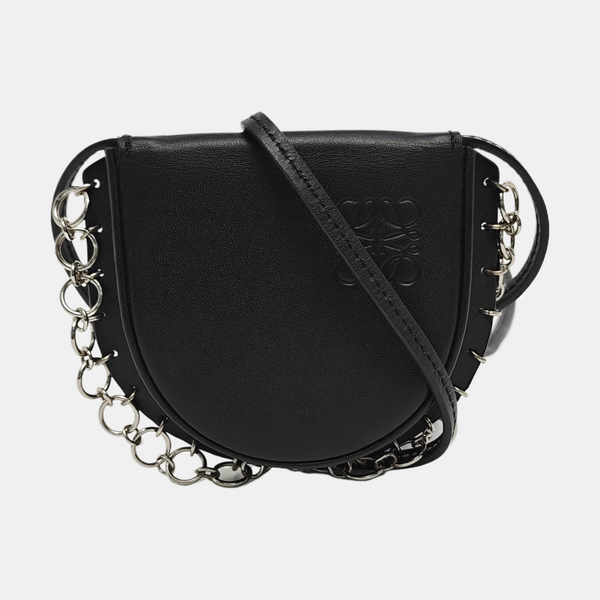 Heel Leather Black