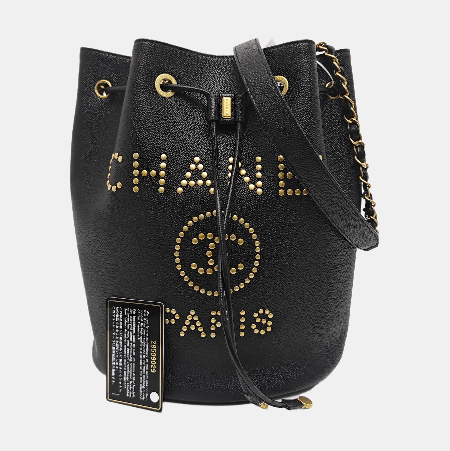 DEAUVILLE Grained Calfskin Black