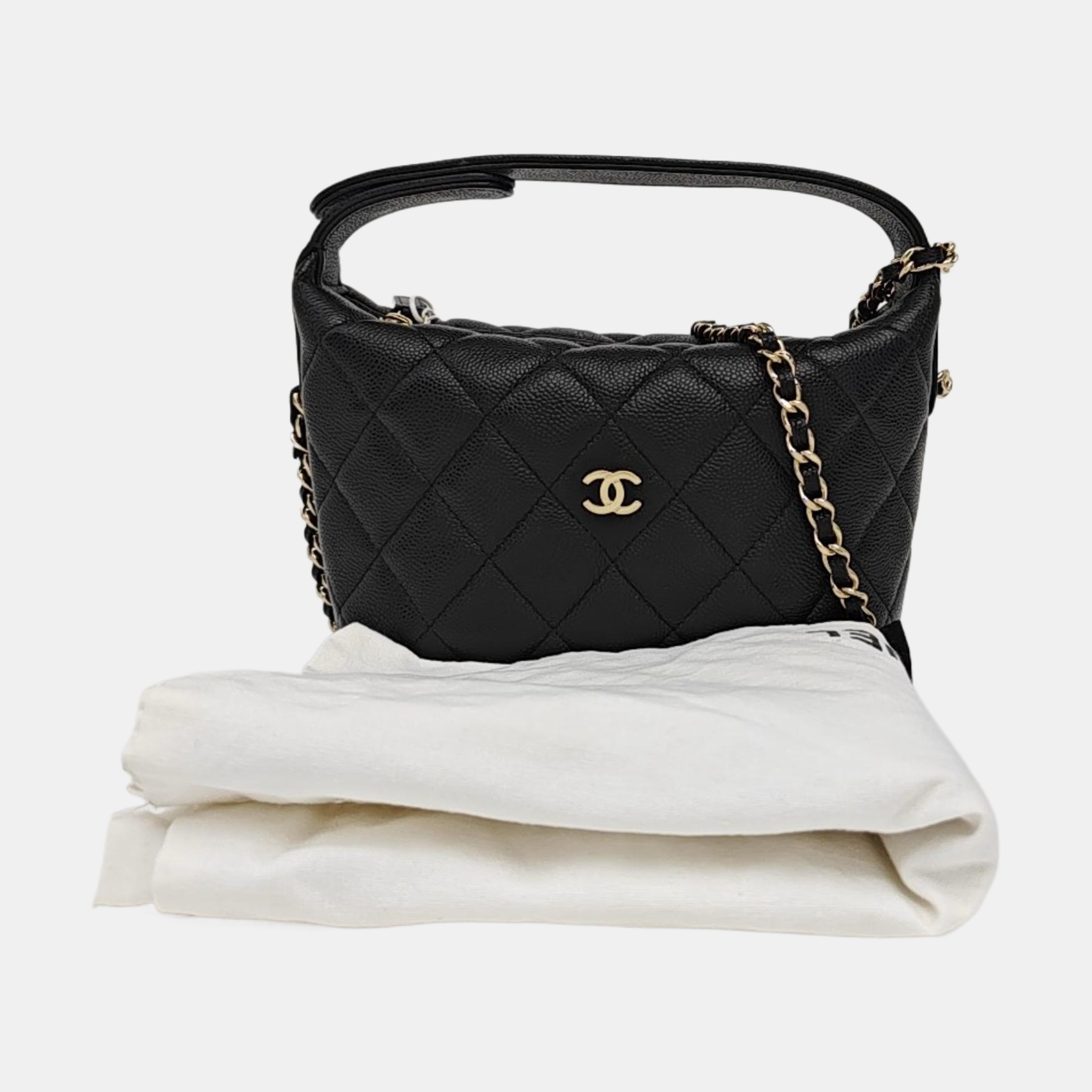 HOBO Quilted Grained Calfskin Black