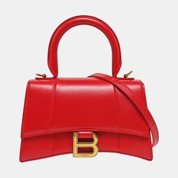 Hourglass XS Calfskin Red