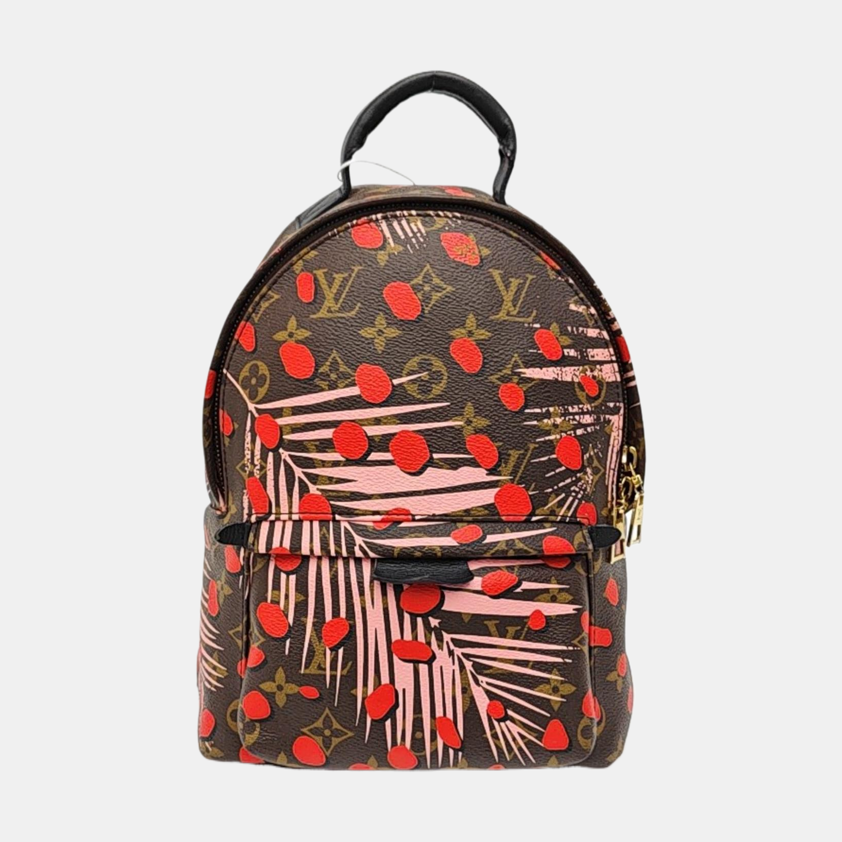 PALM SPRINGS PM Monogram Coated Canvas Brown