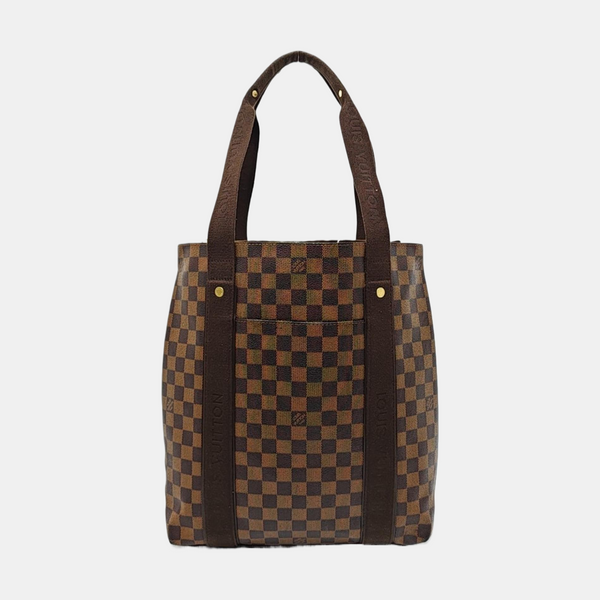 VINTAGE BEAUBOURG Damier Ebene Coated Canvas Brown