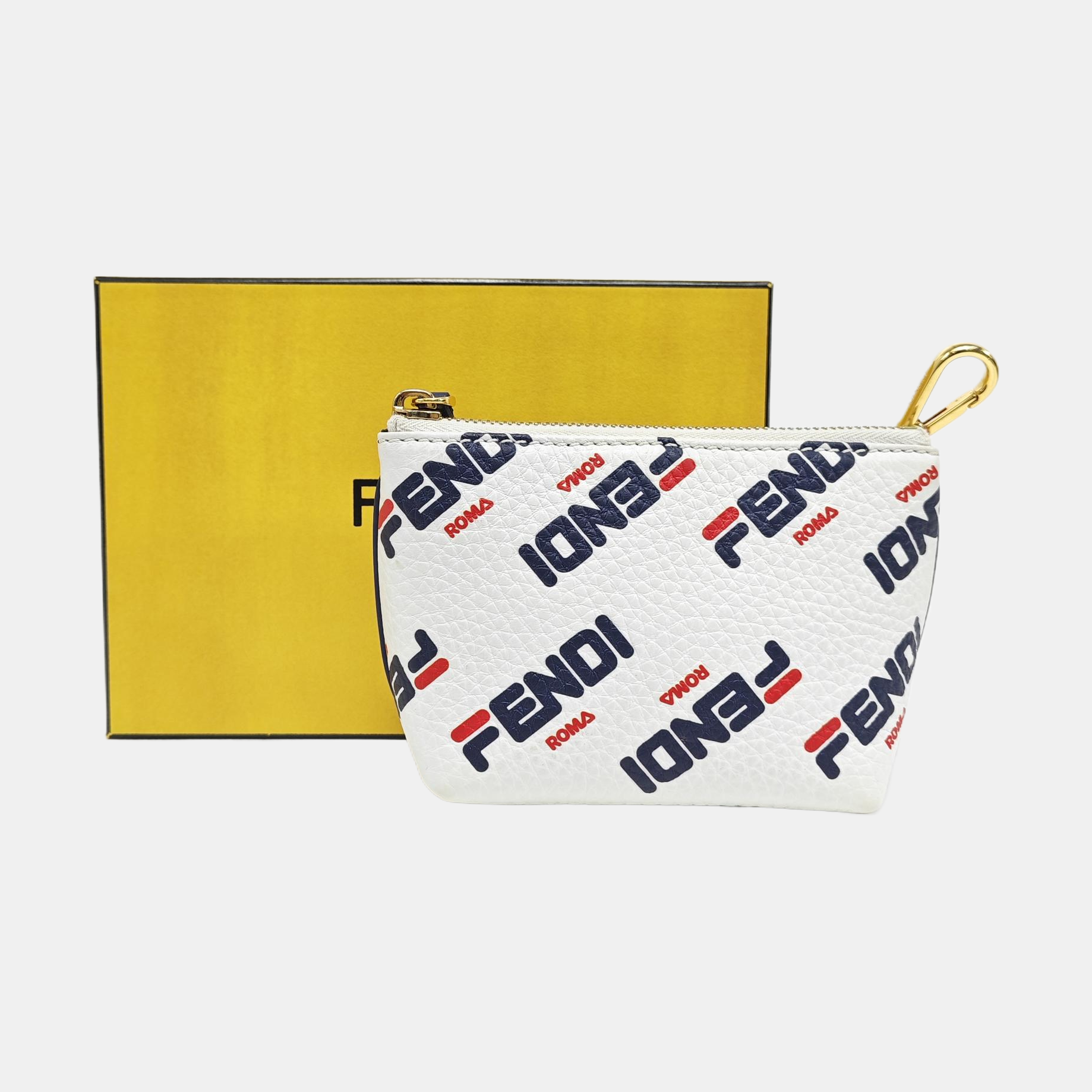 Calfskin Clutch White