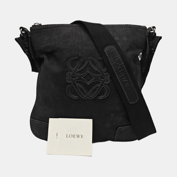 Calfskin Shoulder Bag Black