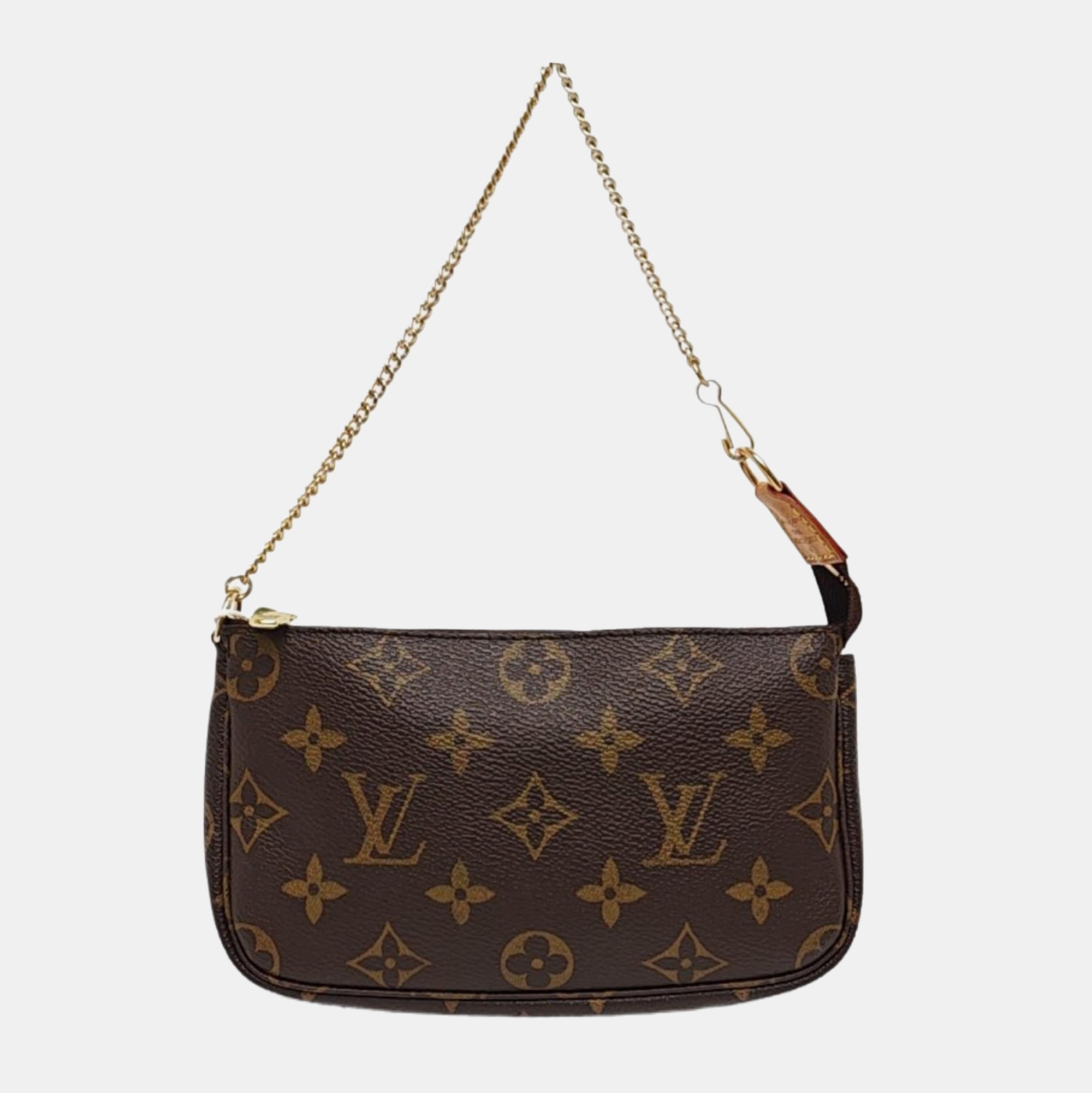 ACCESSOIRES MM Monogram Coated Canvas Brown