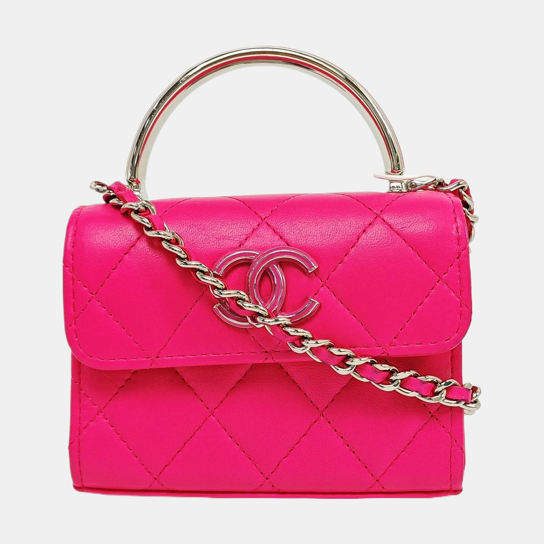 Quilted Lambskin Pink