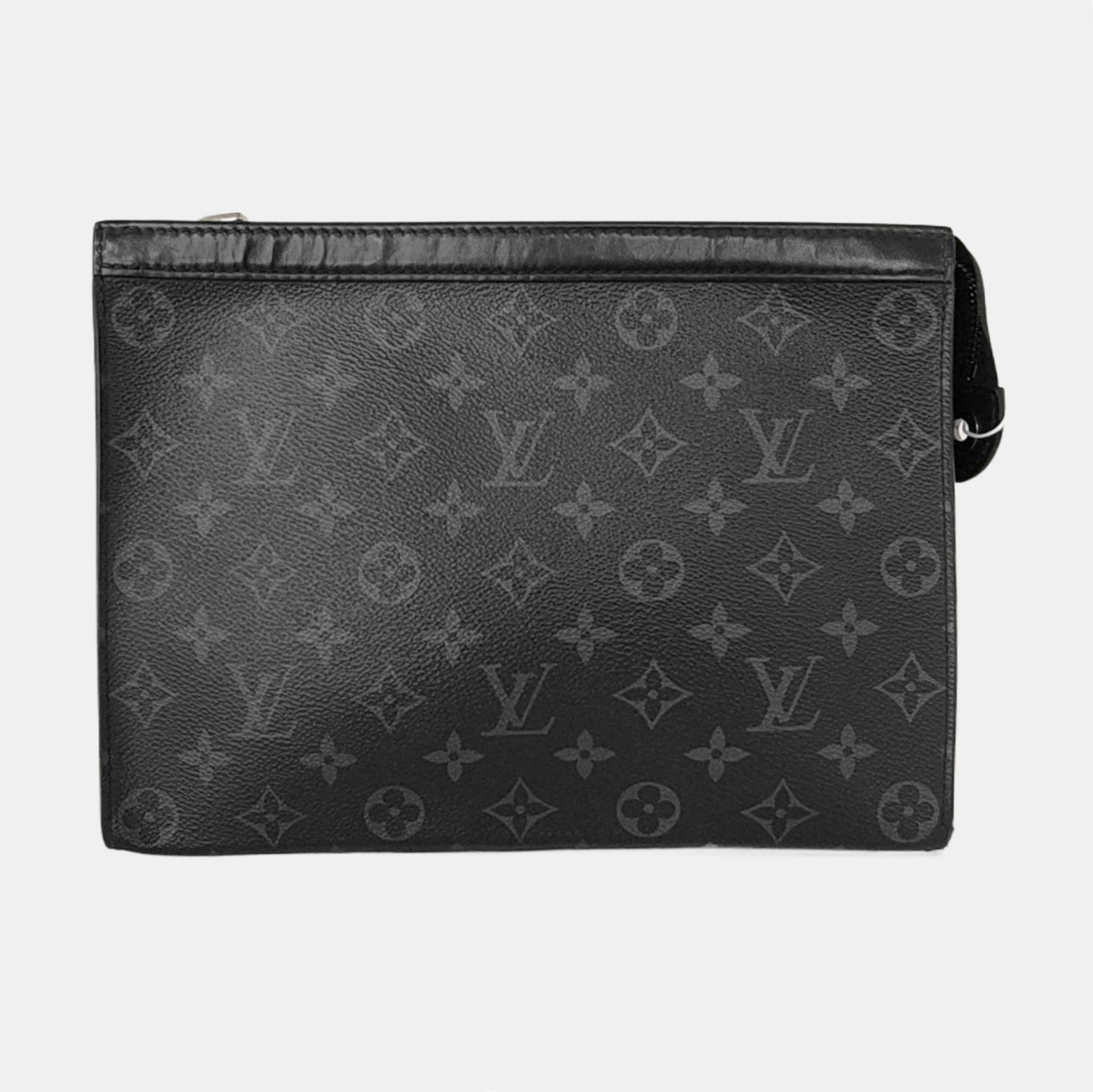 Pochette Voyag MM Monogram Coated Canvas Black