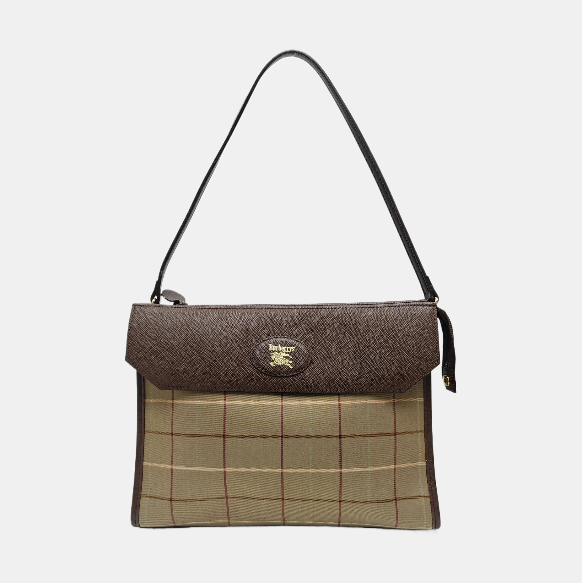 Canvas Shoulder Bag Brown