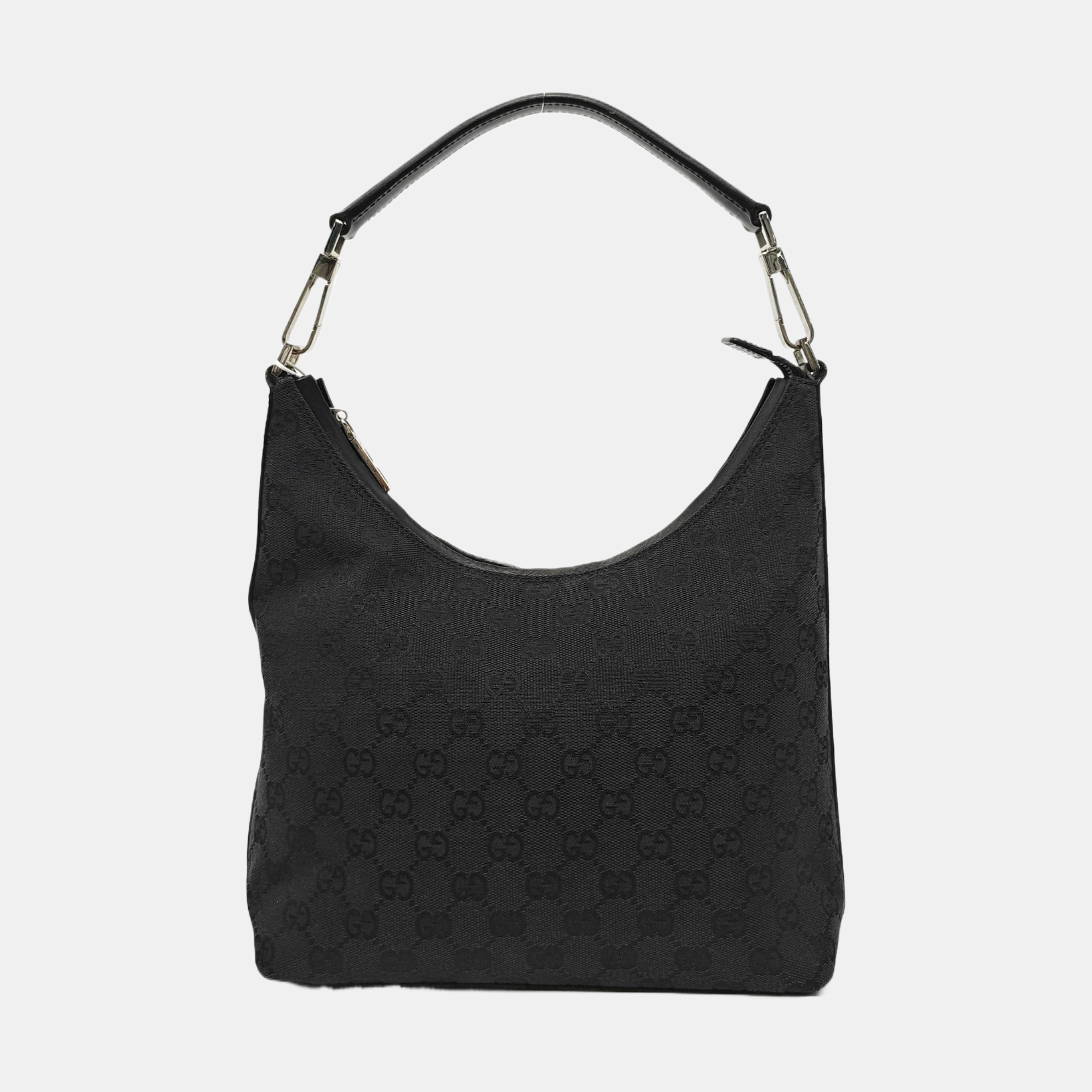 Monogram Canvas Top Handle Bag Black
