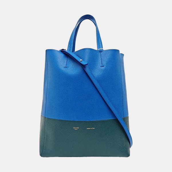 VERTICAL CABAS Mini Calfskin Blue