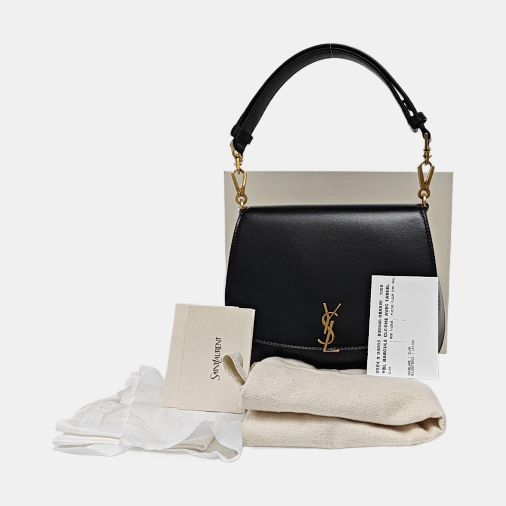 VOLTAIRE Mini Calfskin Black