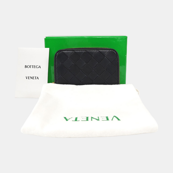 Lambskin Card Holder Black