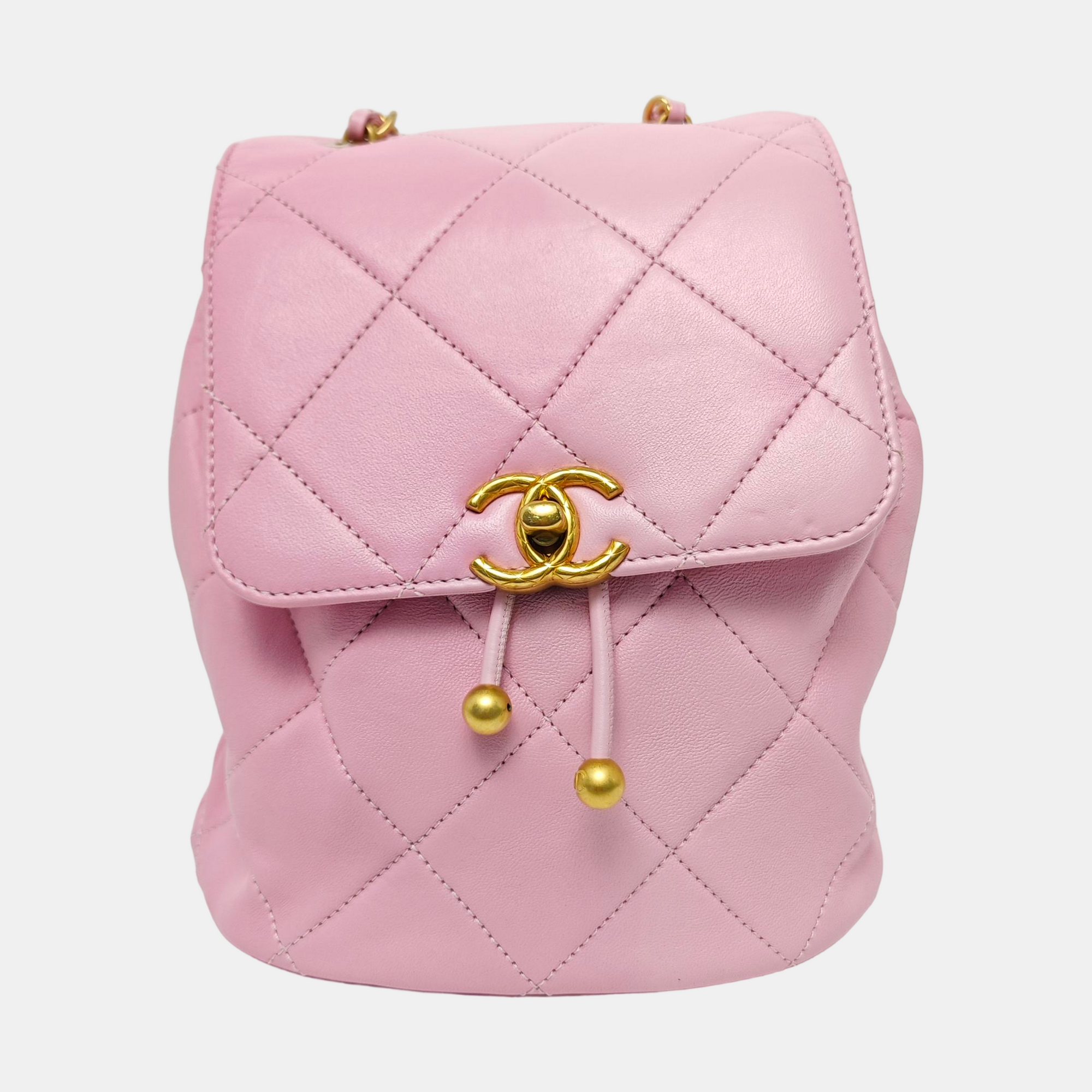 24S Quilted Lambskin Pink