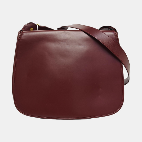 Calfskin Shoulder Bag Red