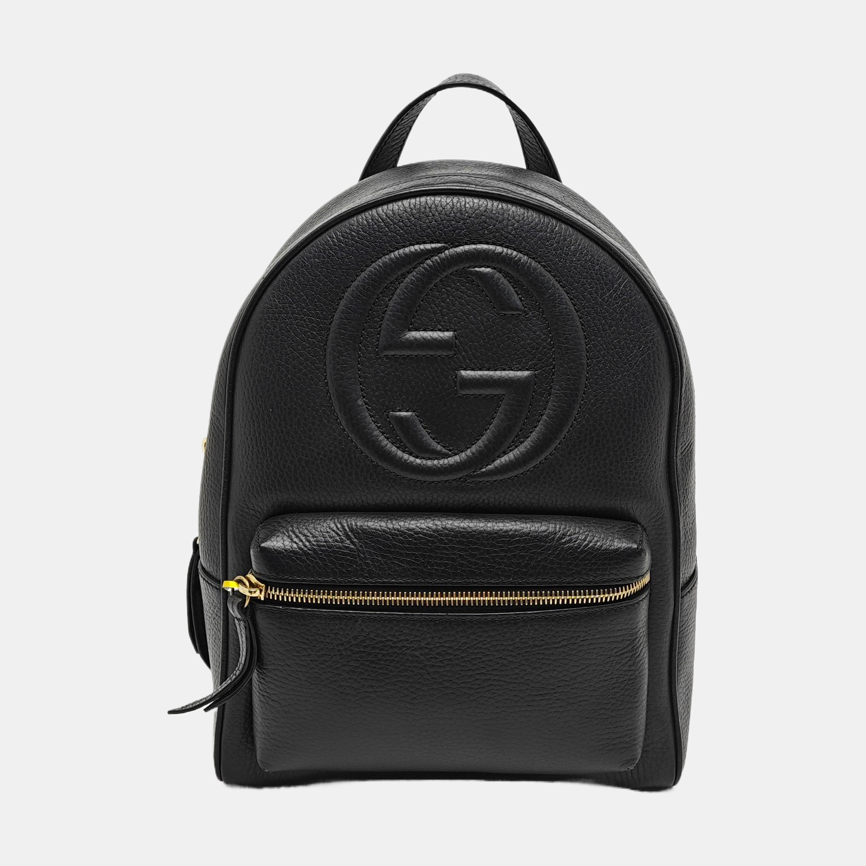 Calfskin Backpack Black