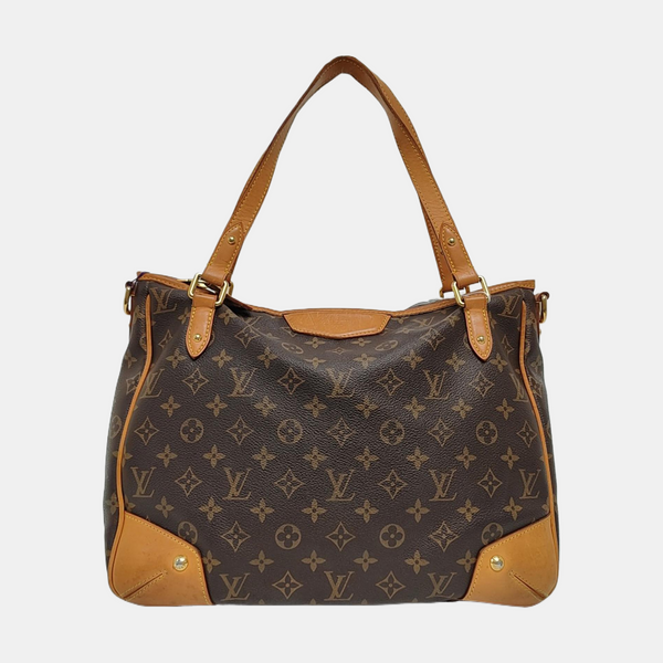 RETIRO GM Monogram Coated Canvas Brown