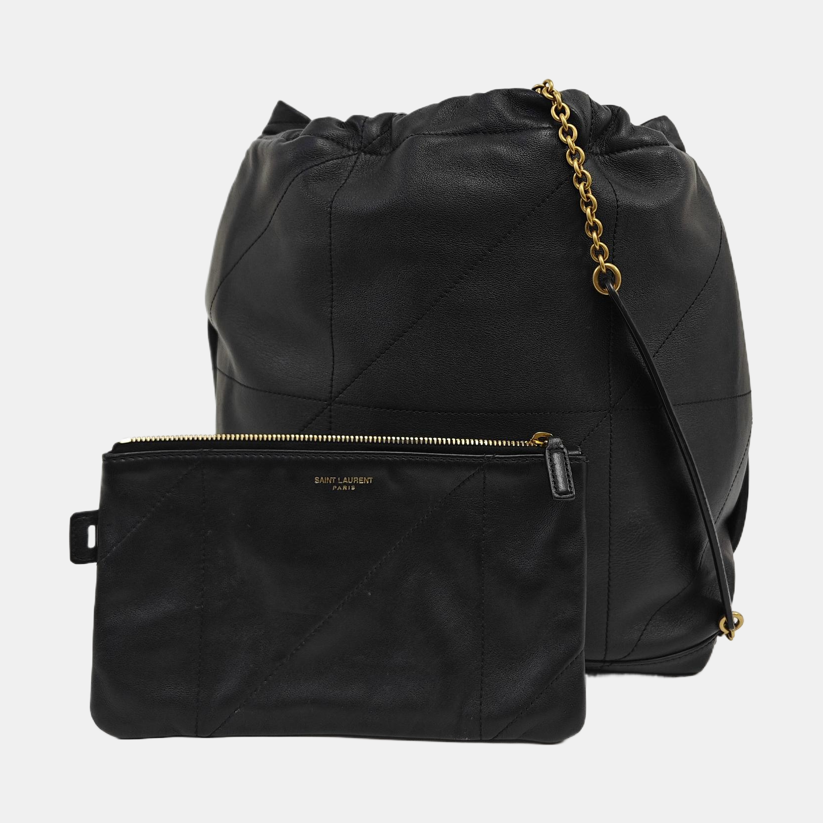JAMIE POCHON Lambskin Black