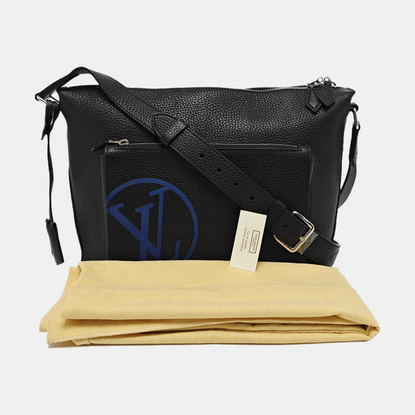 MESSENGER Calfskin Black