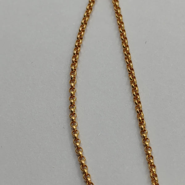B.ZERO1 18k Rose Gold Necklace
