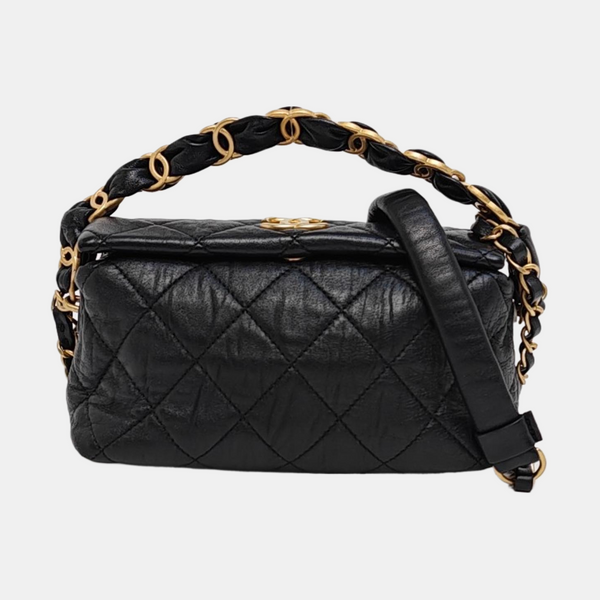 Quilted Lambskin Black