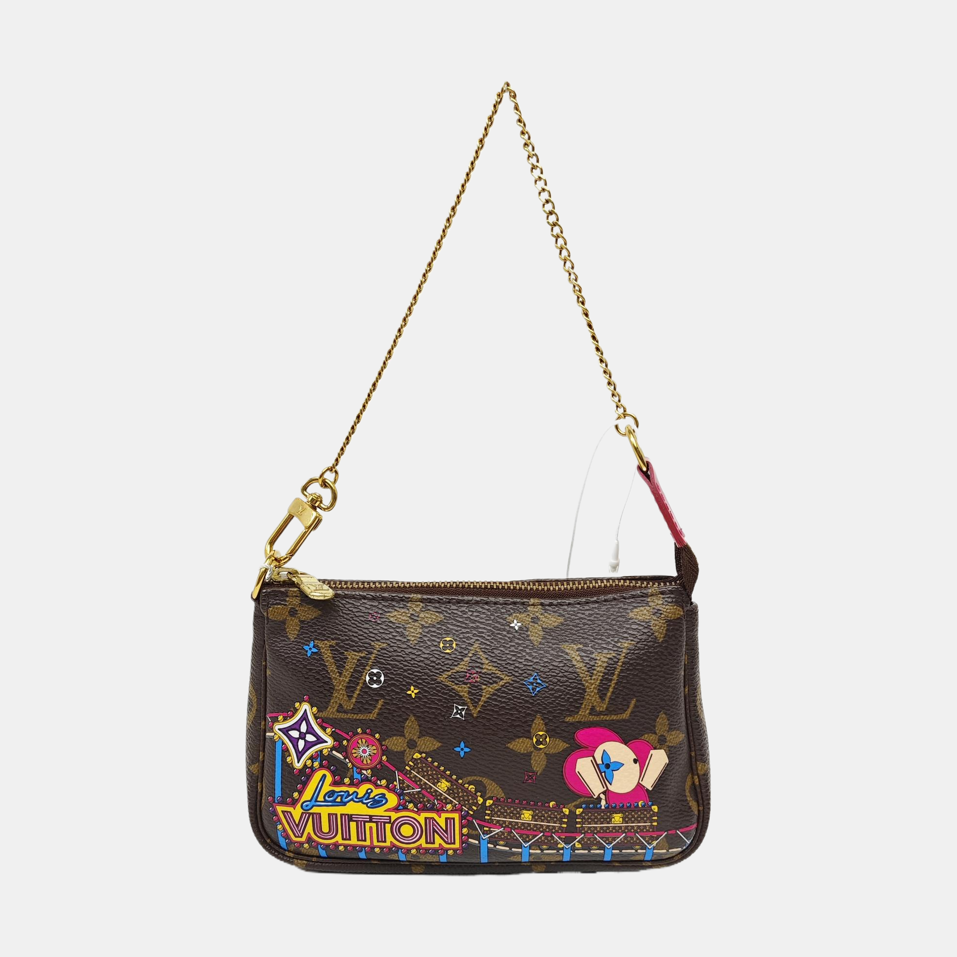 ACCESSOIRES Mini Monogram Coated Canvas Brown