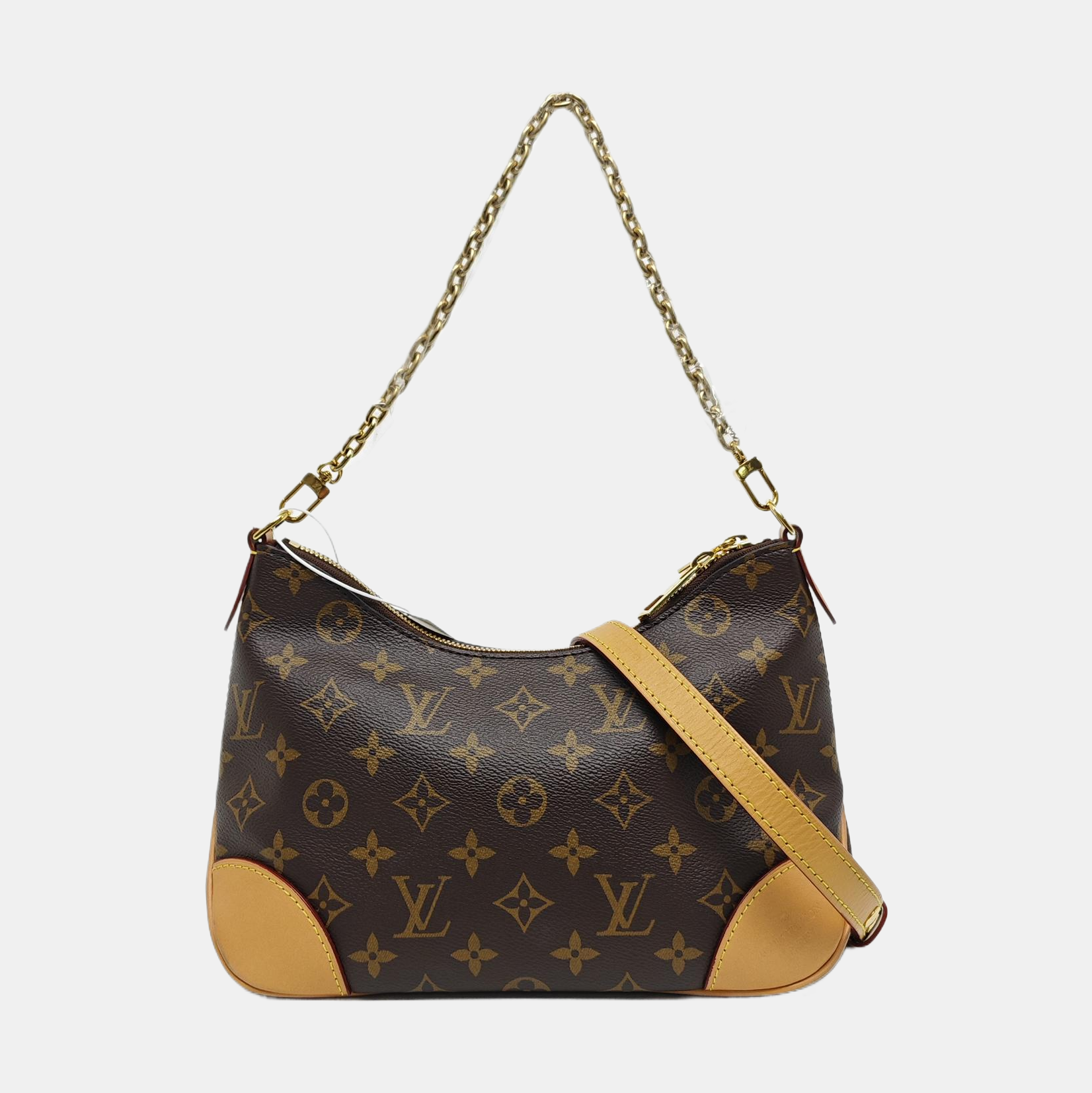 BOULOGNE Monogram Coated Canvas Brown