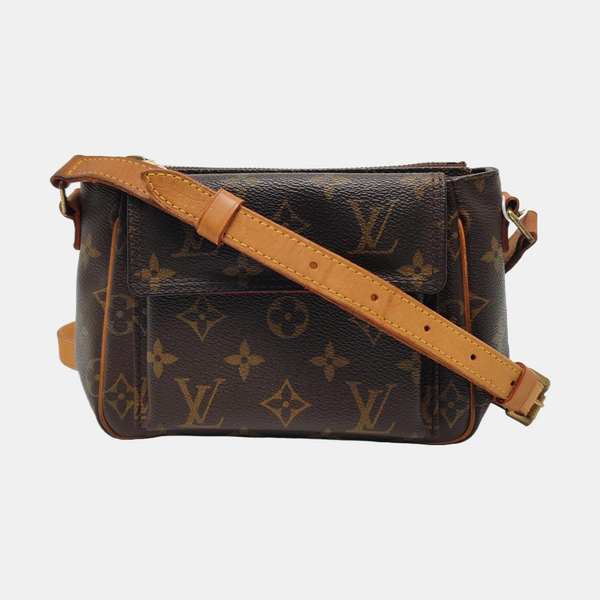 VIVA CITE PM Monogram Coated Canvas Brown