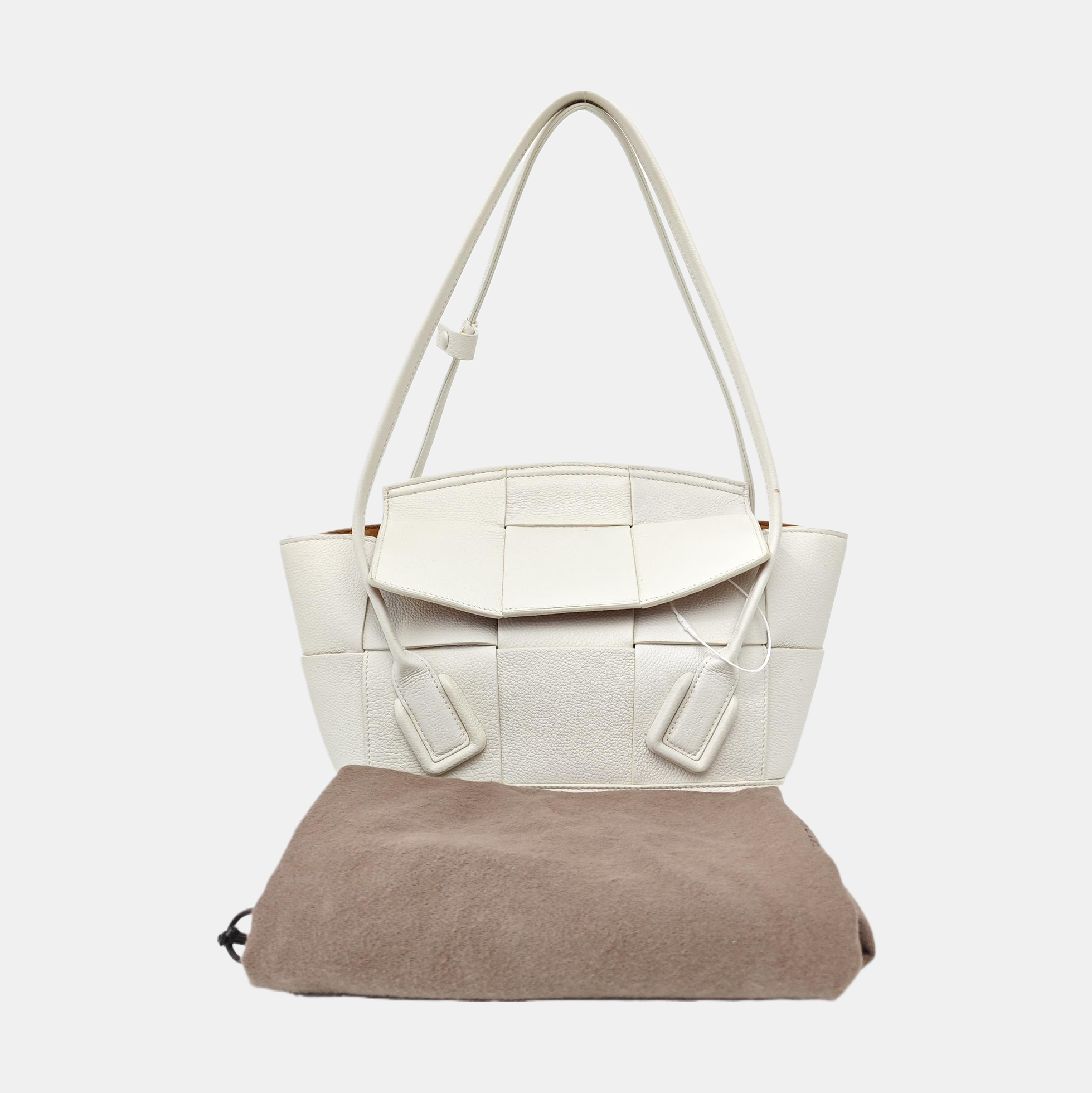 Arco Small Calfskin White