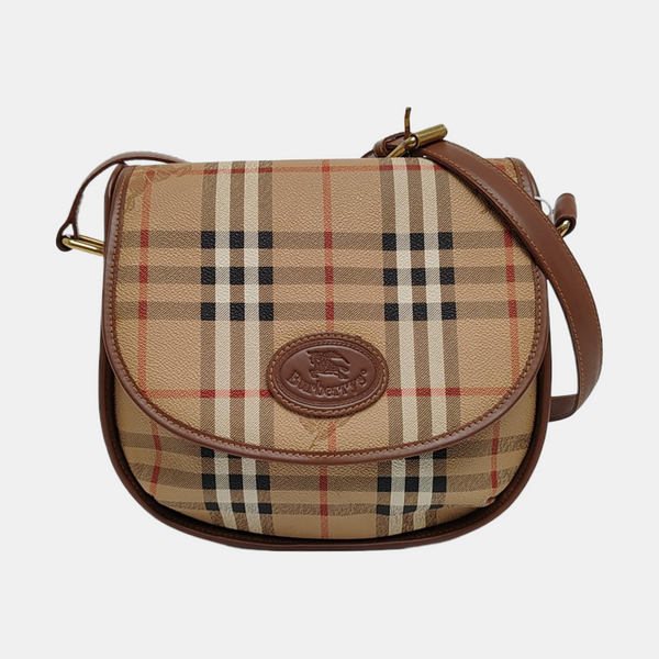 Coated Canvas Crossbody Bag Multicolor