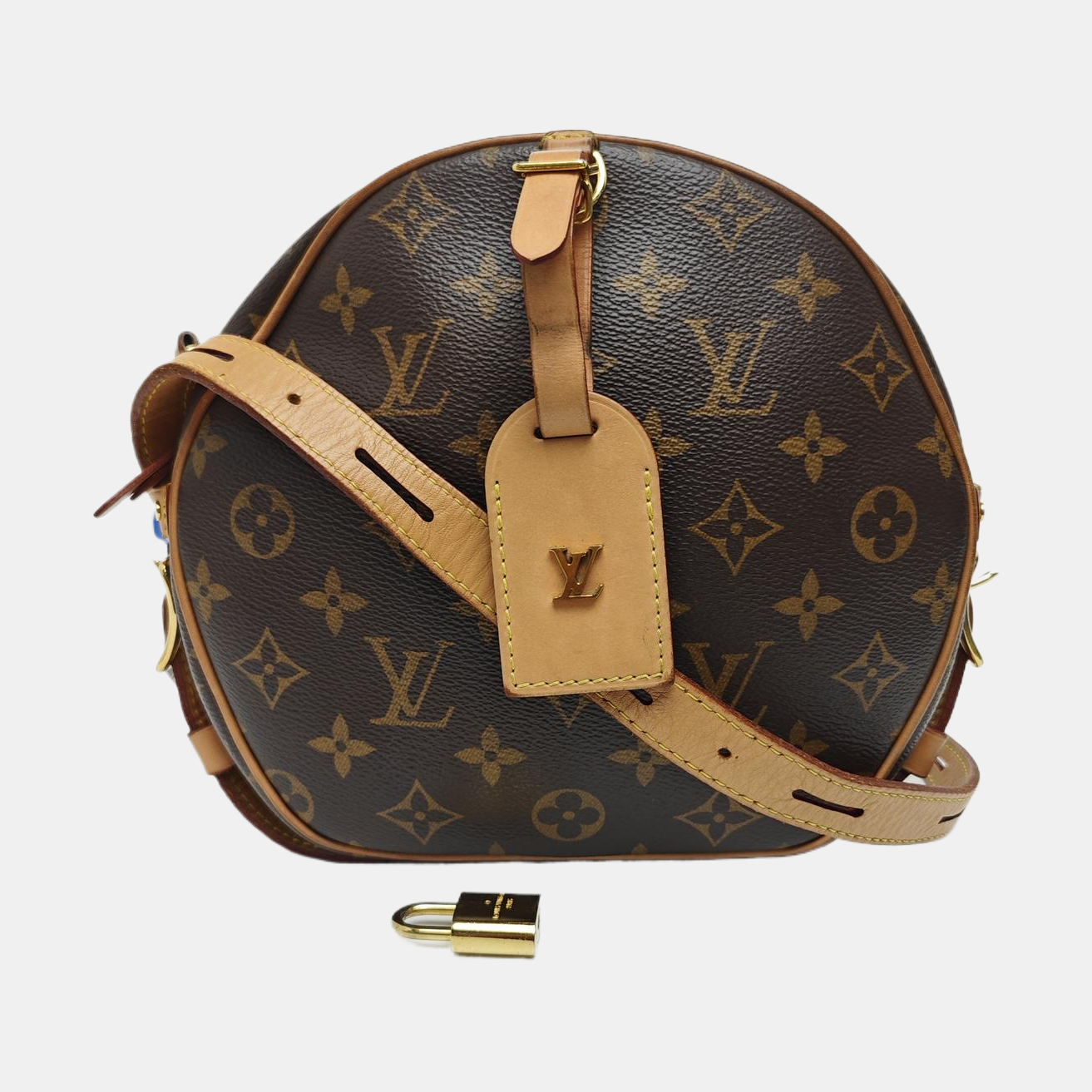 BOITE CHAPEAU MM Monogram Coated Canvas Brown