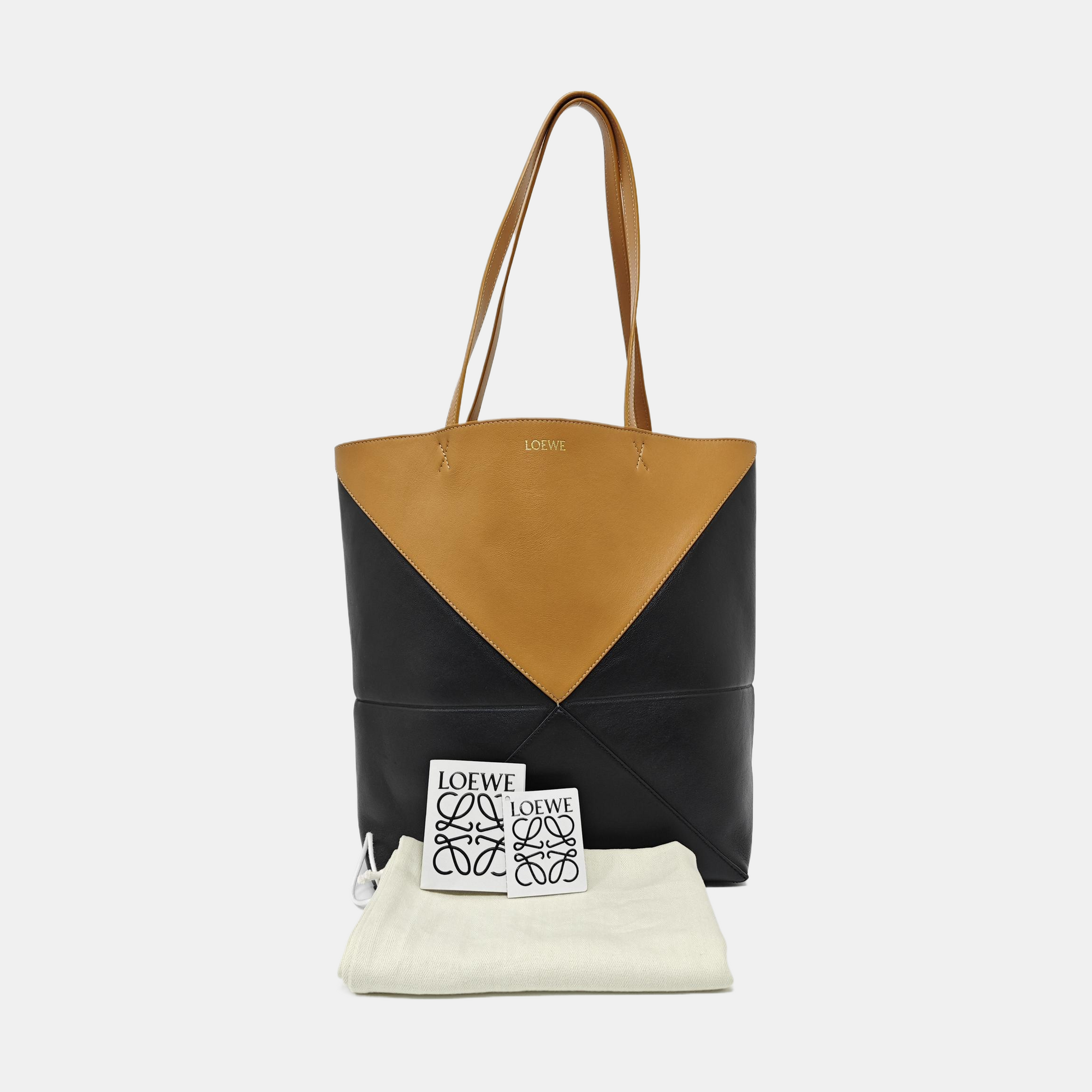 Puzzle Fold Medium Calfskin Multicolor