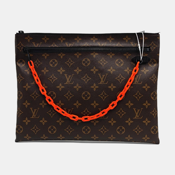 A4 Monogram Coated Canvas Brown